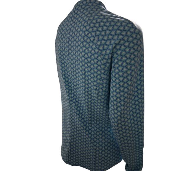 Sigrid Olsen Golf Tennis Active Geometric Zip Jacket UPF 50 Women's size Medium - Picture 6 of 11